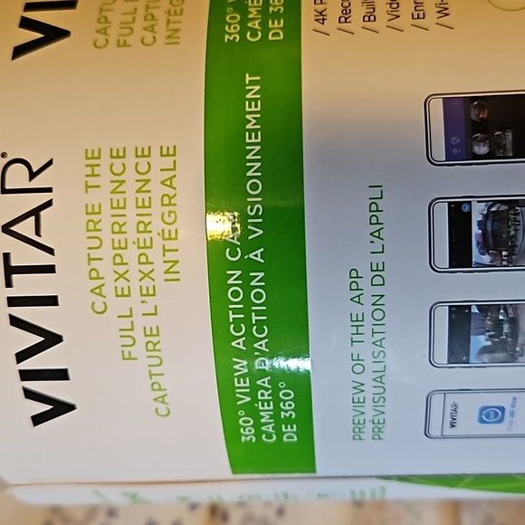 BNIB 360 degree view action camera - Picture 3 of 6